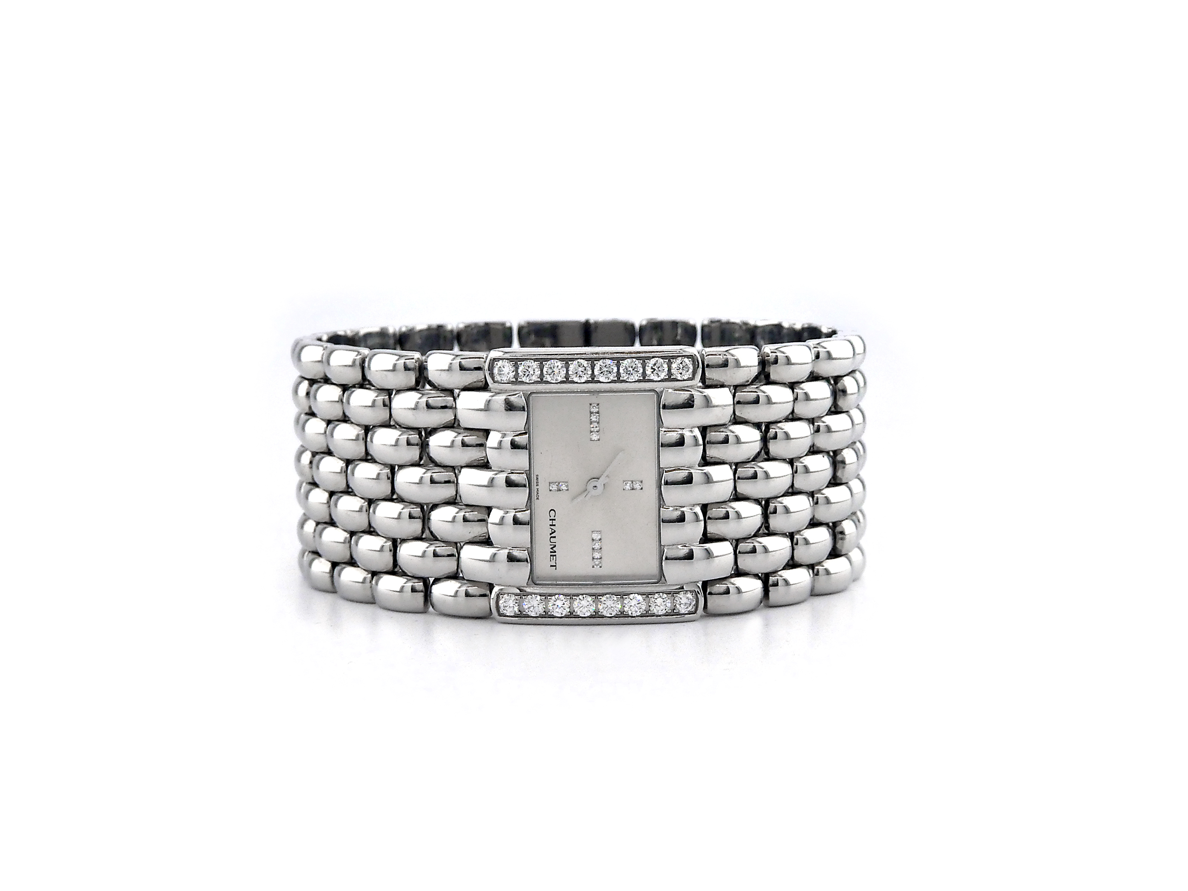Chaumet Steel & Diamond Watch | Jewel in a Box